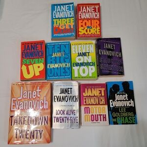 Janet Evanovich Book Collection - 10 Books